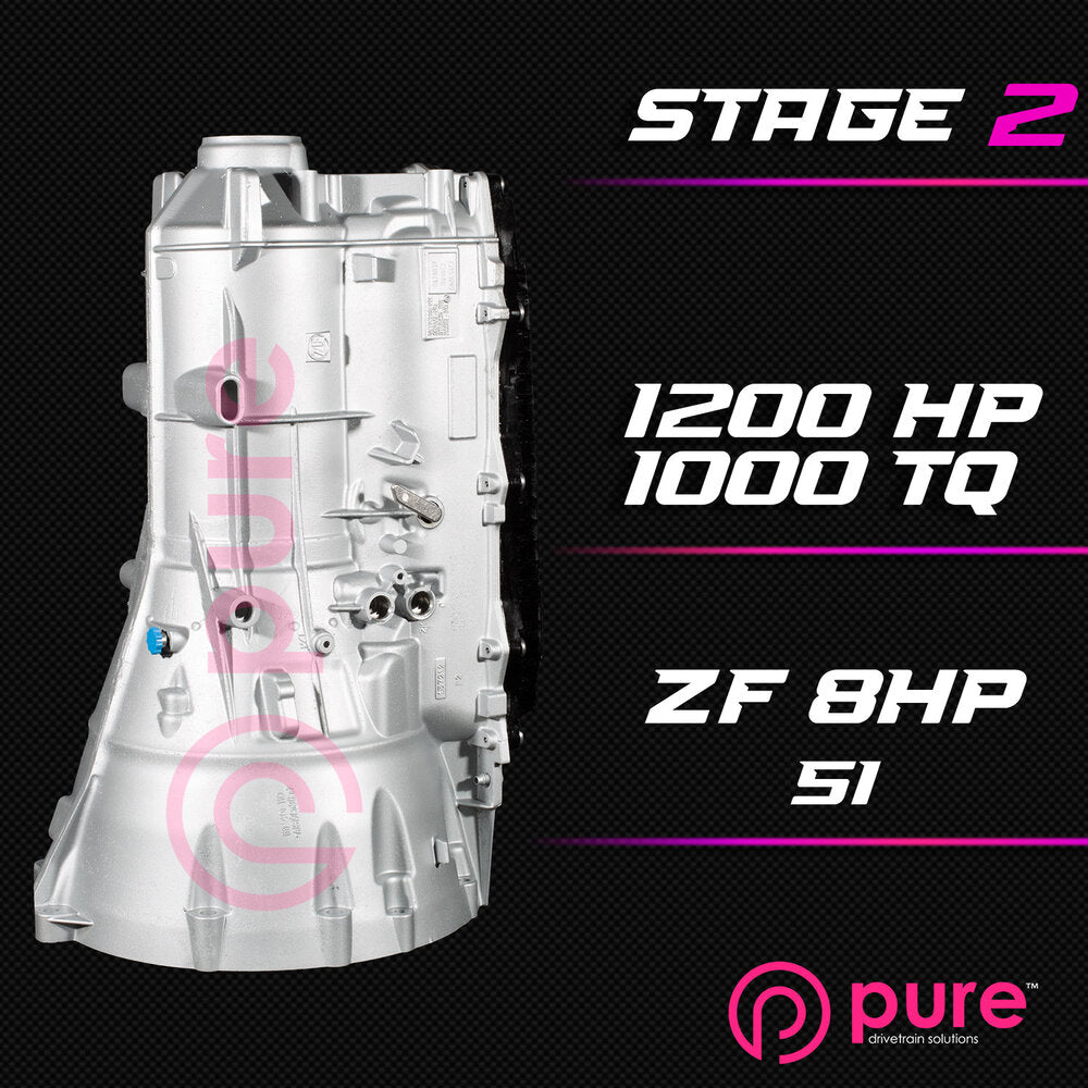PURE Drivetrain Solutions ZF 8HP51 STAGE 2 TRANSMISSION REBUILD